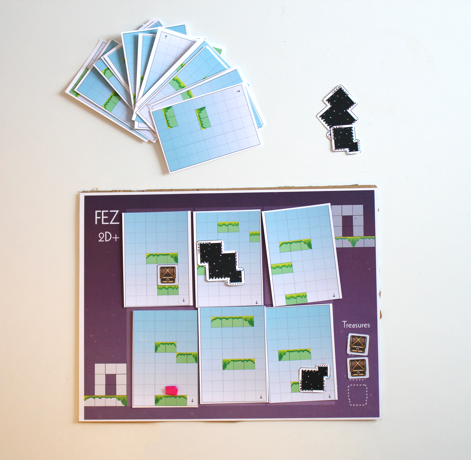 picture of the boardgame prototype